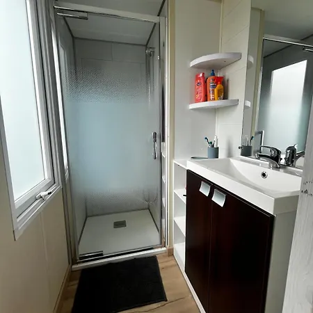 Mobile Home, Sea View, Pool, 6 People בית נופש Équihen-Plage