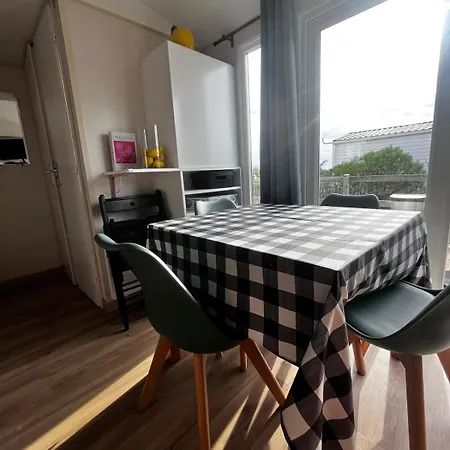 Mobile Home, Sea View, Pool, 6 People בית נופש Équihen-Plage